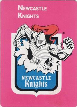 1988 Scanlens #128 Crest - Knights Front